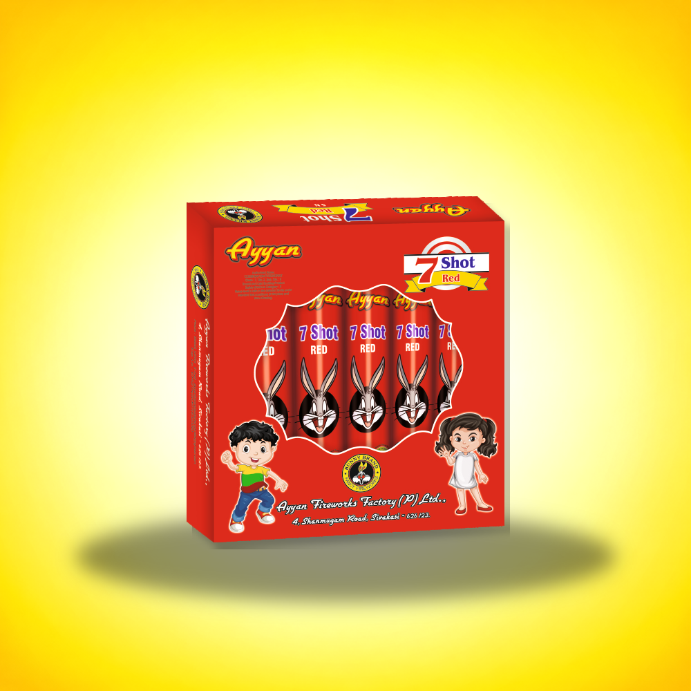 SEVEN SHOT RED (5PCS)