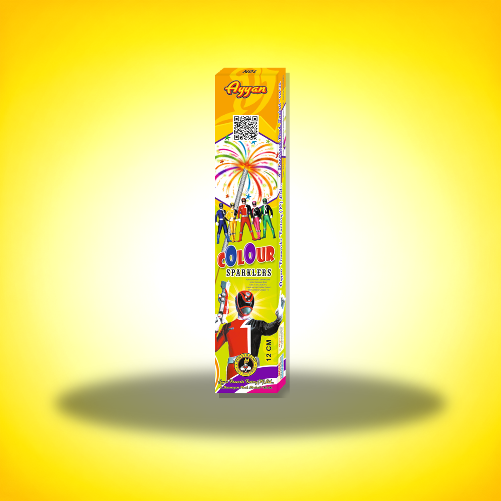 12 CM COLOURED SPARKERS