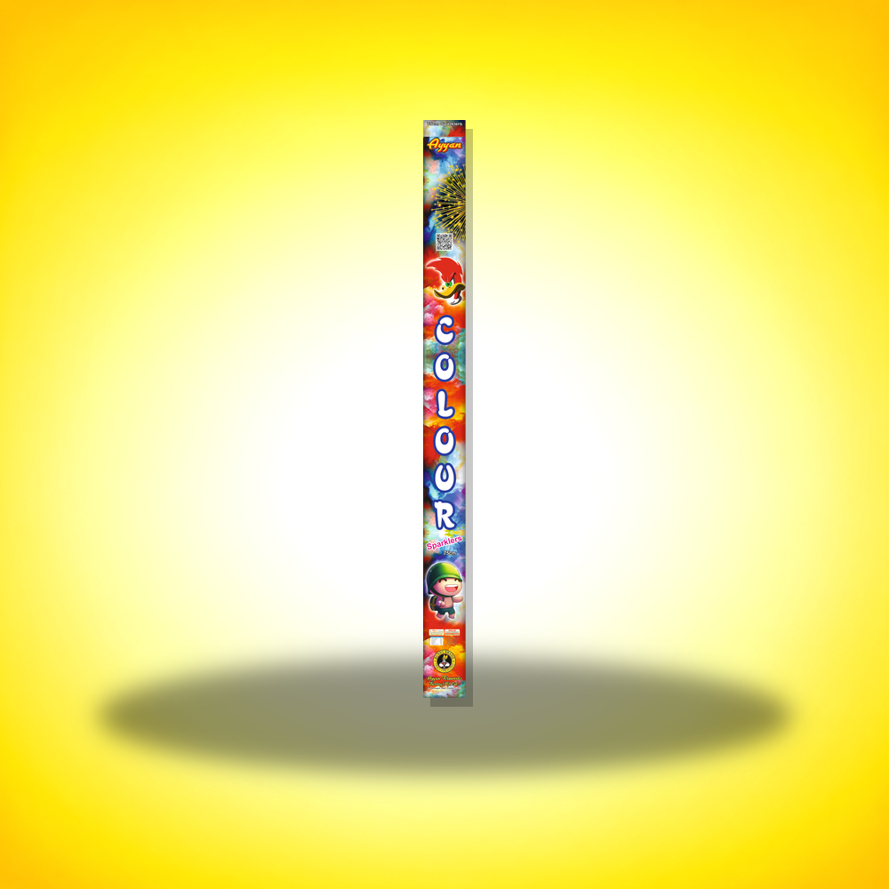 75 CM COLOURED SPARKLERS